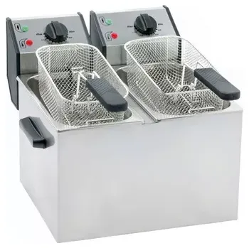 fritéza Elektrická dvoukomorová fritéza - 2x5 l | ROLLER GRILL FD50D