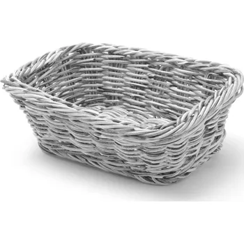 chlebník Koš na chléb šedý 19x13 cm | HENDI 426784
