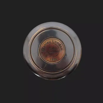 Mosazný retro kompas Stanley London - Pocket Compass 1885, Sittar