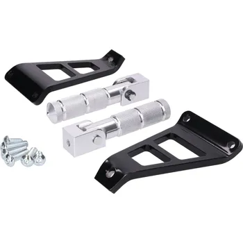 101 Octane Sada stupaček pro spolujezdce CNC stříbrná pro Beta RR 50 (s držákem) 53832