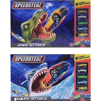 autodráha LAMPS SPEEDSTERZ Dráha žraločí/dinosauří útok mix druhy