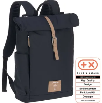 Přebalovací taška Lässig FAMILY Green Label Rolltop Backpack night blue batoh na rukojeť 17,5L