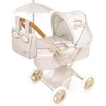 DeCuevas 85078 kočárek pro panenky se slunečníkem a taškou VERONA 60 cm