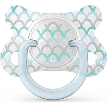 SUAVINEX | Dudlík FUSION MEMORIES SCALE fyziologický silikon -2-4m - modrý