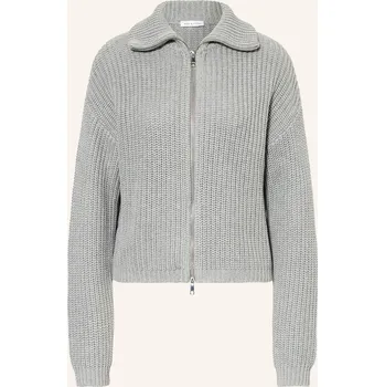 Dámský svetr Mrs & Hugs Dámský Pletený Kardigan, šedá, 42