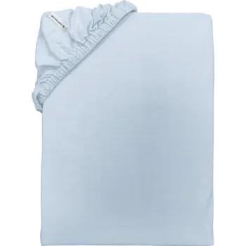 Prostěradlo Tom Tailor Žerzejové napínací prostěradlo, 140–160 x 200 cm (světle modrá)