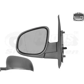 Auto zrcátko Vnější zpětné zrcátko VAN WEZEL 4412807