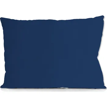 Povlak na dekorativní polštářek Brotex Saténový povlak na polštář tmavě modrý Rozměr: 50x70