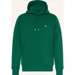 Gant Pánská Mikina S Kapucí, tmavě zelená, XL