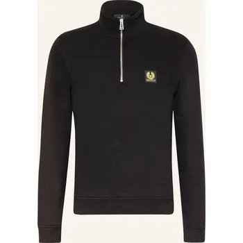 Pánská mikina Belstaff Pánský Mikinový Troyer, černá, 3XL