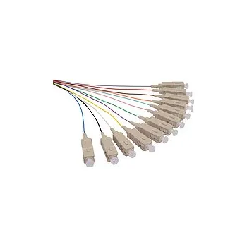 Kabel Pigtail 50/125 SCupc MM OM3 1,5m balení 12ks barvy