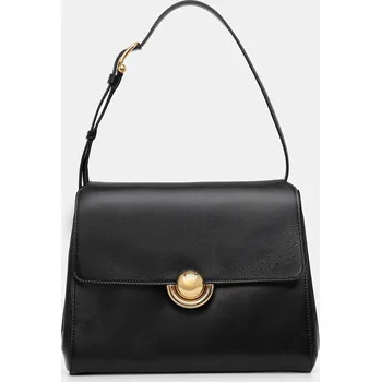 Kabelka Kožená kabelka Furla černá barva, WB01862.BX4185.O6000 99A, vel. ONE SIZE