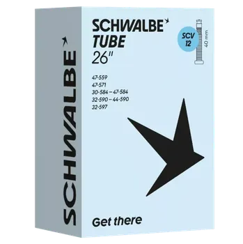 Komponent pro jízdní kolo Schwalbe Tube SCV12 40 mm (Duše na kolo Schwalbe Tube 26" SCV12 40 mm)