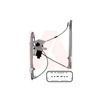 Stahovačka okna Zvedací zařízení oken VAN WEZEL 4332264