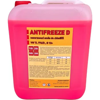 Motorový olej Antifreeze G12+ – Objem: 5L
