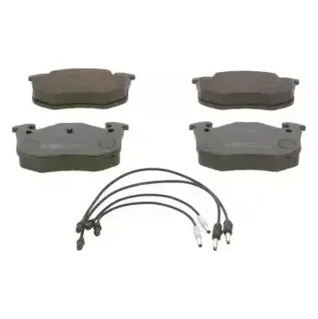 Brzdová destička BOSCH Sada brzdových destiček - kotoučová brzda BO 0986466350