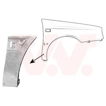 Blatník karosérie Blatník VAN WEZEL 5883156