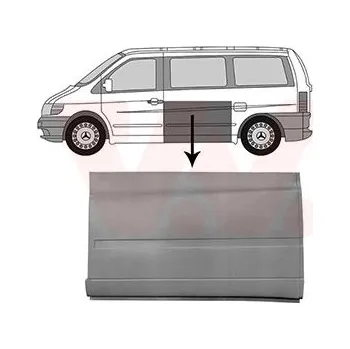 Příslušenství karosérie Boční stěna VAN WEZEL 3078109