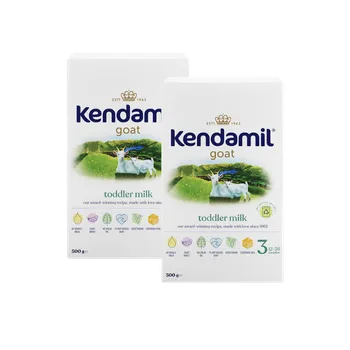 Dětská výživa KENDAMIL Kozí 3 batolecí mléko 2 x 500 g