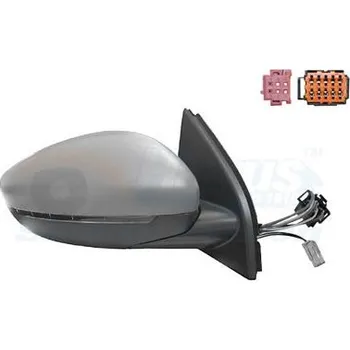 Auto zrcátko Vnější zpětné zrcátko VAN WEZEL 4081828