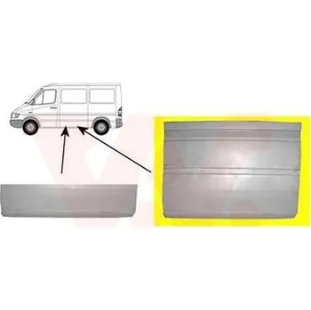 Příslušenství karosérie Boční stěna VAN WEZEL 3075109