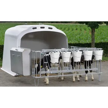 Držák Calfotel Solid na napájecí kbelíky k boudám Calfotel XL5 a XL 10