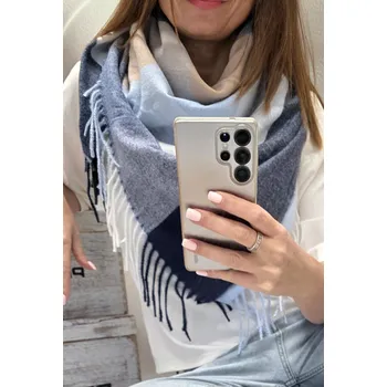 Šátek Grace modrý