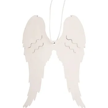 Vánoční dekorace Křídla dřevěná 8 x 12 x 0,3 cm