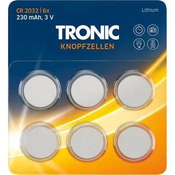 Článková baterie Knoflíková baterie CR 2032 / 230mAh 3V