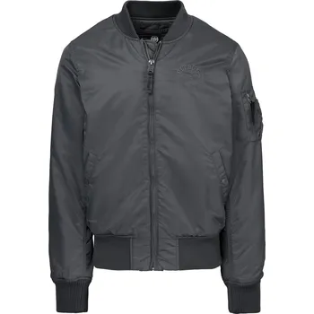 PitBull West Coast - pánská zimní bunda HACKET grafitová S