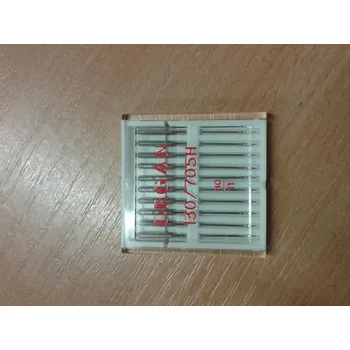 Příslušenství k šicímu stroji Organ jehly do domácích šicích strojů Standart 130/705H síla 100 - 10ks