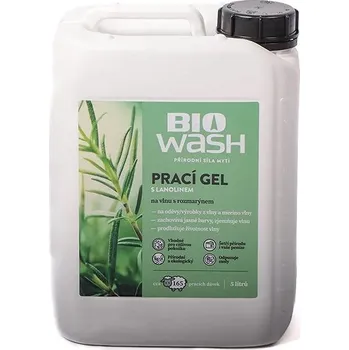 Prací gel Biowash Prací gel na vlnu s rozmarýnem 5 l