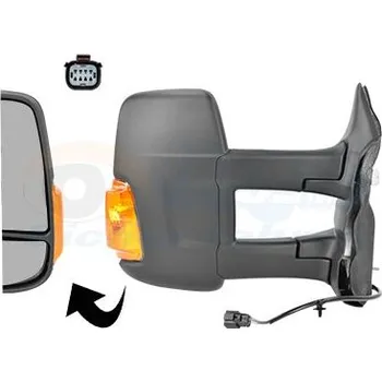 Auto zrcátko Vnější zpětné zrcátko VAN WEZEL 1991828