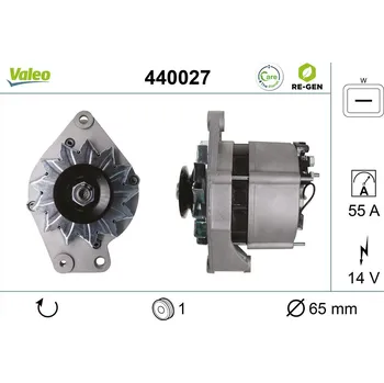Alternátor Generátor VALEO 440027