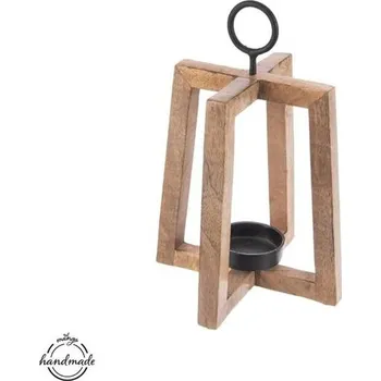 Svícen Svícen z mangového dřeva ORION 27cm