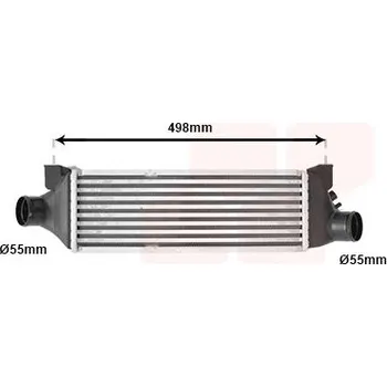 Chladič motoru Chladič turba VAN WEZEL 18004385