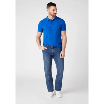 Pánské džíny Pánské rifle WRANGLER W10TM614V STRAIGHT MID STONE Velikost: 38/34 Tričko zdarma při nákupu nad 3000,-!