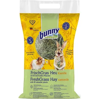 Krmivo pro hlodavce Bunny Allgäuer FrischGras seno s heřmánkem 500 g