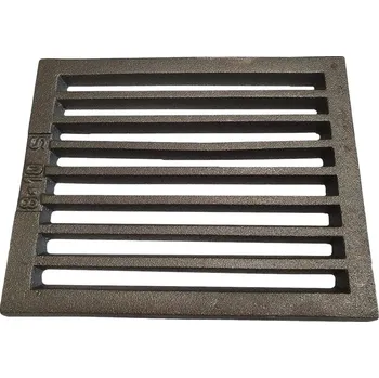 Rošt do krbu a kamen Rošt plochý litinový 210x260 mm 8x10 S