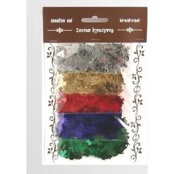 Set školních potřeb Zestaw elementów z folii zniołki 5g