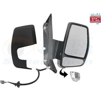 Auto zrcátko Vnější zpětné zrcátko VAN WEZEL 1987802