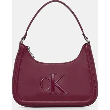 Kabelka Kabelka Calvin Klein LV04F3230G burgundské 93X, vel. ONE SIZE