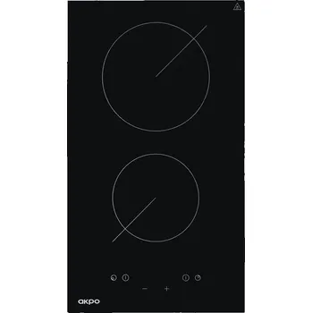 Varná deska Akpo PKA 30 830/2 Varná deska Černá Vestavěný 30 cm 2 zóny