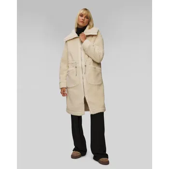 Dámský kabát Dámský Kožíškový Kabát Varley Logan Sherpa Coat Var02219-sandshell