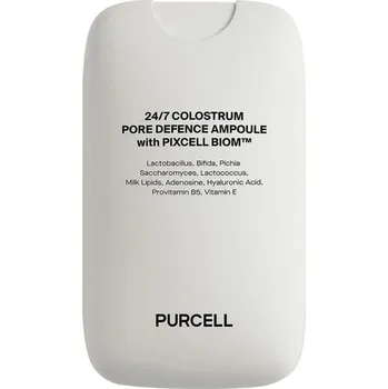 Pleťové sérum Purcell – 24/7 Colostrum Pore Defence Ampoule – Ampule pro zmenšení viditelnosti pórů s kolostrem – 55 ml