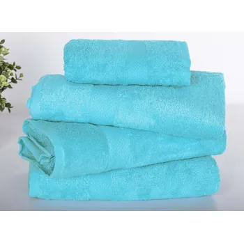 Ručník XPOSE® Froté osuška VERONA - azurová 100x180 cm, Froté + Prodloužená možnost vrácení zboží do 50 dnů