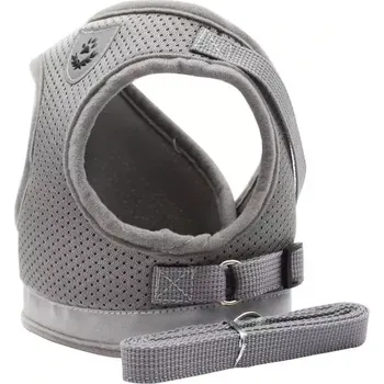 Obleček pro psa TopTechnology BL-844 Hrudní popruh pro psa - Reflexní a prodyšný, Velikost: S (Stříbrná šedá)