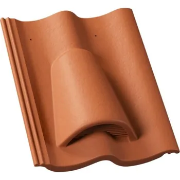 betonová krytina Taška větrací KM BETA SPÚ Hodonka Elegant – cihlová