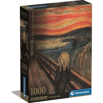 Hračka Puzzle Edvard Munch - L‘urlo