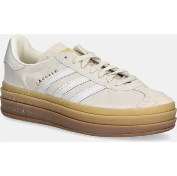 Dámské tenisky Semišové tenisky adidas Originals Gazelle Bold W, 36 2/3, béžová, 80X